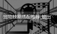宠物技能搭配推荐_输出_vs_辅助如何选_